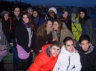 An evening photo session on Westminster Bridge