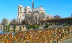 Love Padlocks at Notre Dame Love Padlocks at Notre Dame