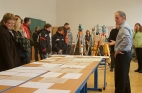 Zástupce ředitele Ing. Hes informoval o průběhu studia oboru geodézie. Zástupce ředitele Ing. Hes informoval o průběhu studia oboru geodézie.